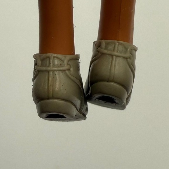 Vintage Skipper Francie Barbie Doll Gray Ankle Boots Japan MINTY ~ 1960's - Picture 4 of 6